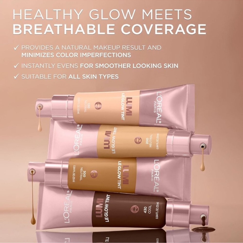 L'OREAL Lumi Le Glow Tint - 140 COOL